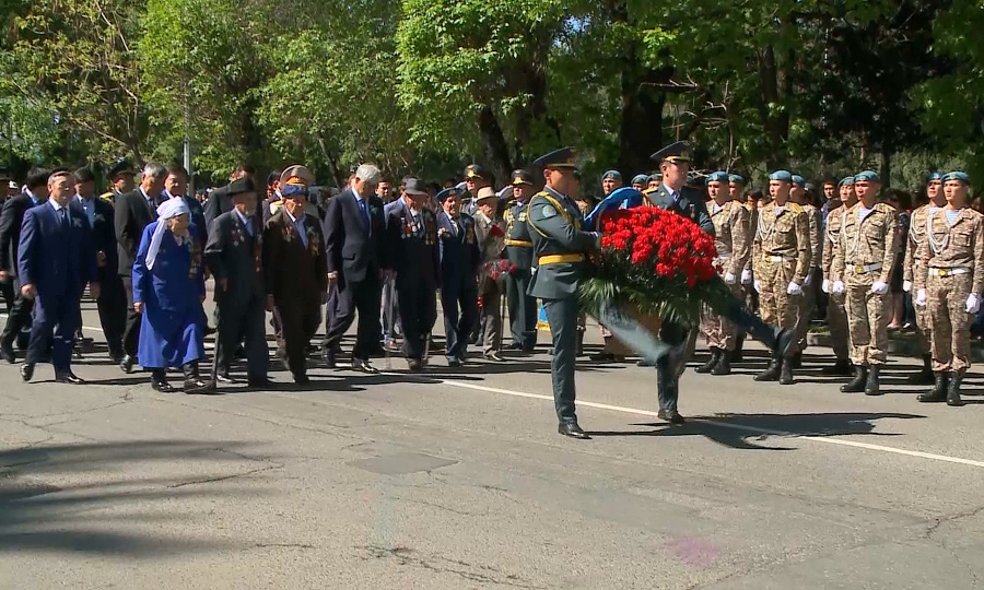 Жетісулық майдангерлер зор құрметке бөленді