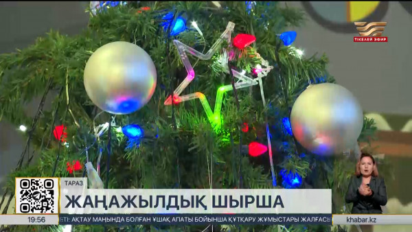 Таразда облыс әкімінің жаңажылдық шыршасы өтті