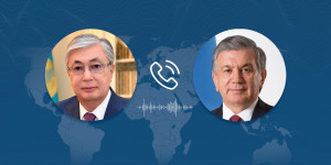 Президент Өзбекстан Президентімен телефон арқылы сөйлесті
