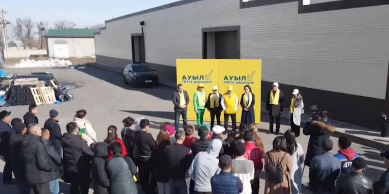 Кандидаты от партии «Ауыл» продолжают агитационную кампанию в Жамбылской области