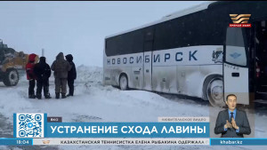 Пассажиры рейсового автобуса застряли на границе между Казахстаном и Россией