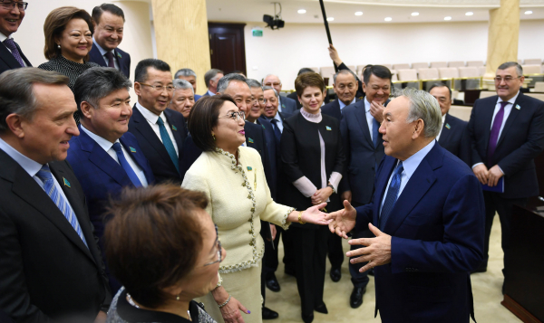 Мемлекет басшысы Парламент Сенатының отырысына қатысты