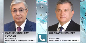 Мемлекет басшысы Қ. Тоқаев Өзбекстан Президенті Ш. Мирзиёевпен телефон арқылы сөйлесті