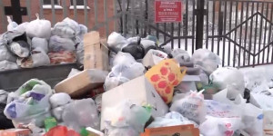 Жителей Петропавловска возмущают переполненные мусорные баки