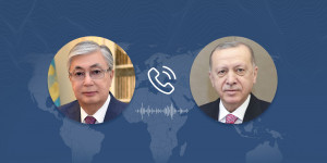 Мемлекет басшысы Түркия Президенті Режеп Тайип Ердоғанмен телефон арқылы сөйлесті