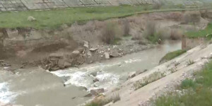 Проливные дожди привели к заполнению водоемов Шымкента до 70 процентов