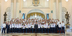 Касым-Жомарт Токаев принял призеров Азиатских игр