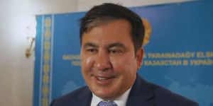 Михаил Саакашвили: Нұрсұлтан Назарбаевты тәлімгерім деп танимын
