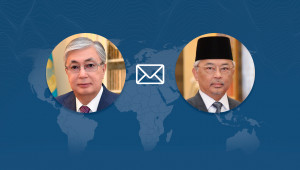 Мемлекет басшысы Малайзияның Жоғарғы билеушісіне құттықтау жеделхатын жолдады