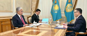 Президент Сауда және интеграция министрі Арман Шаққалиевті қабылдады