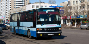 Общественный транспорт возобновил работу в Караганде