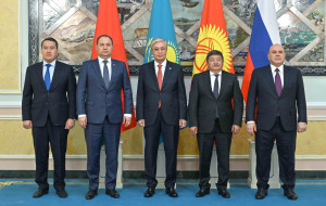 Президент Ресей, Беларусь және Қырғызстан үкіметтерінің басшыларымен кездесті