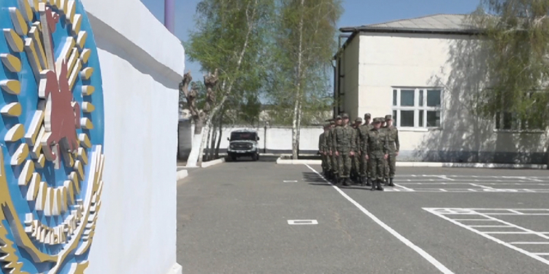 Ветераны Вооруженных сил встретились с военнослужащими Нацгвардии РК