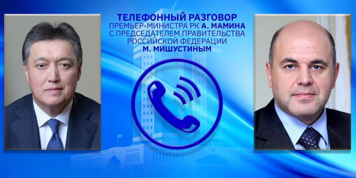 Премьеры РК и РФ обсудили меры по борьбе с распространением COVID-19