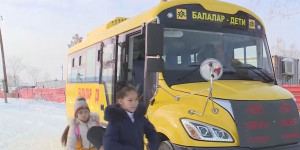 Қарағанды облысының 27 ауылына мектеп автобусы берілді