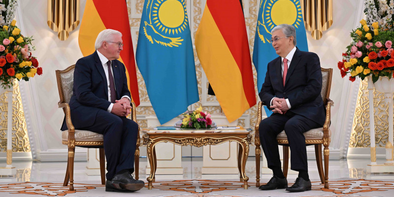 Президенты Казахстана и Германии провели переговоры