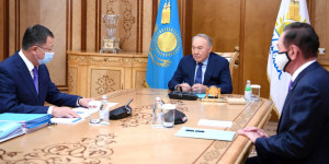Н.Назарбаева проинформировали о деятельности АНК