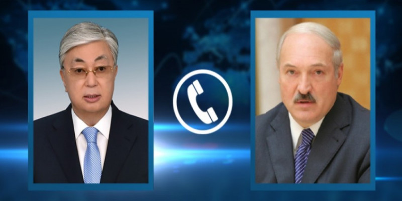 К.Токаев и А.Лукашенко обменялись поздравлениями с юбилеем Победы