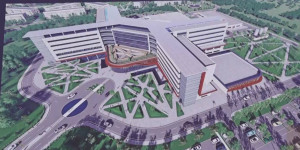 В Петропавловске возобновилось строительство многопрофильной больницы