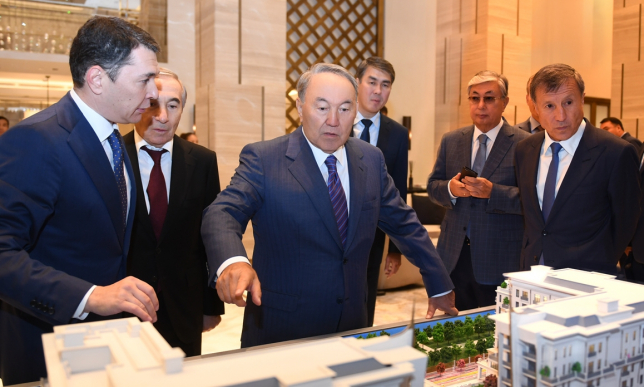 Мемлекет басшысы «The St.Regis Astana» мейманханасына барды