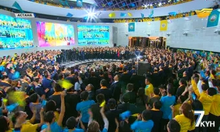 «Жетi күн». Тұңғыш Президентіміз, Елбасы Нұрсұлтан Әбішұлы Назарбаев саяси бәсекеде айқын басымдықпен жеңіске жетті