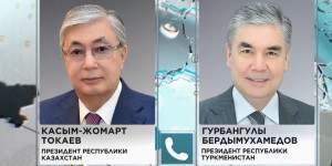 Состоялся телефонный разговор Президента РК с главой Туркменистана