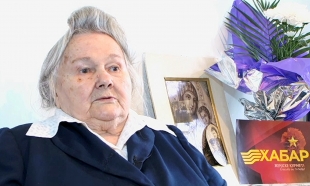 Ветеран ВОВ из Семея Раиса Денисова получила поздравления от Агентства &laquo;Хабар&raquo;