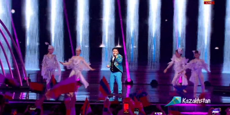 Ержан Максим занял 2 место в конкурсе Junior Eurovision 2019
