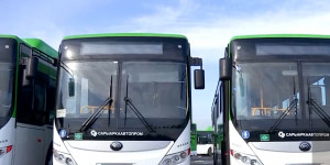 Шымкент қаласына жаңадан 590 автобус әкелінді