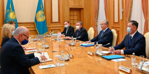 К. Токаев обсудил ситуацию в Афганистане со спецпредставителем ЕС по Центральной Азии