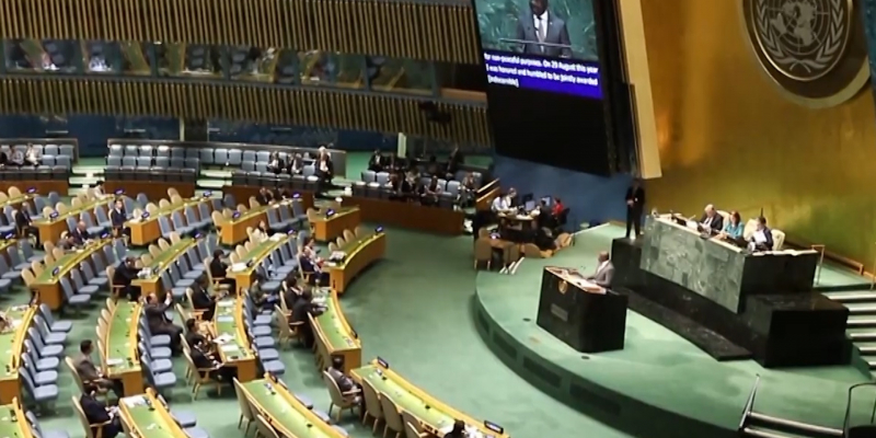 Заседание Генассамблеи ООН по инициативе Казахстана прошло в Нью-Йорке