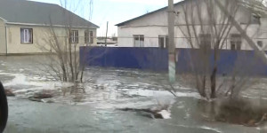 Из-за паводков объявили режим ЧС местного масштаба в селе Кобда