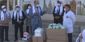 Активисты партии «Ауыл» помогают больницам подготовиться к новой волне КВИ