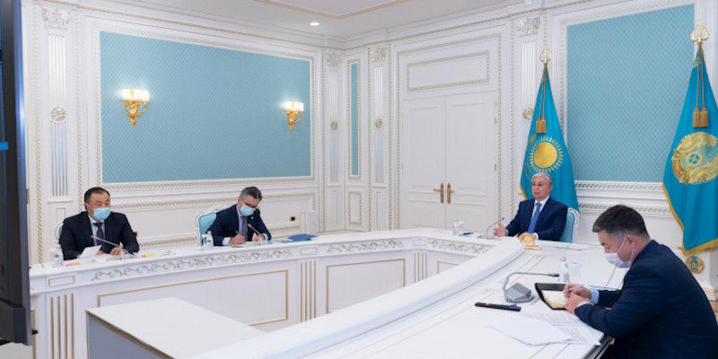 К. Токаев провёл переговоры с президентом Швейцарии