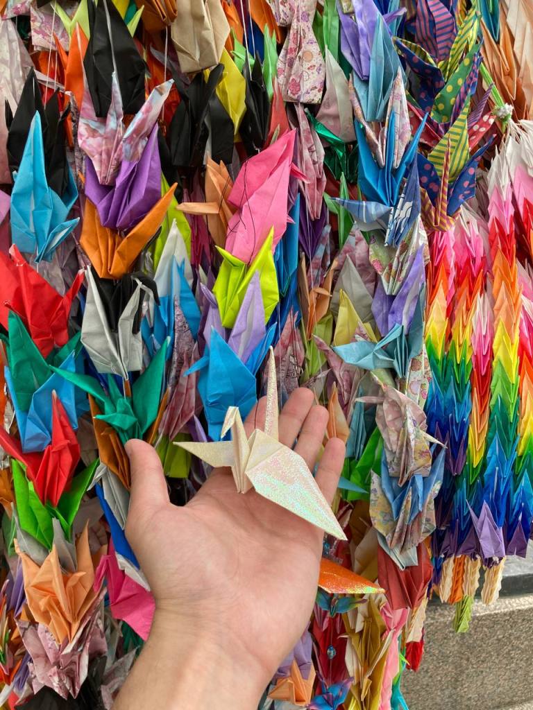 Оригами тырналар
