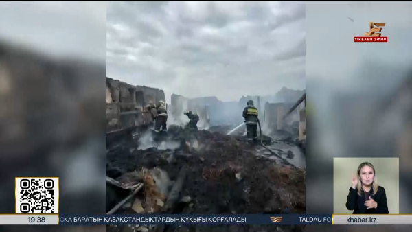 Павлодар облысындағы өрттен 6 адам қаза тапты