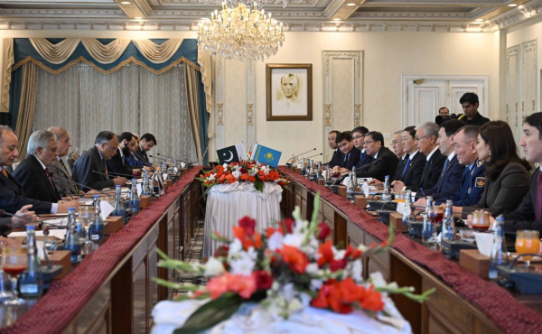 Қ. Тоқаев Пәкістан Премьер-министрімен келіссөз жүргізді