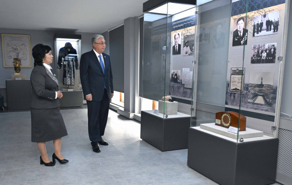 Президент Шоқан Уәлиханов атындағы &laquo;Алтынемел&raquo; мемориалдық музейіне барды