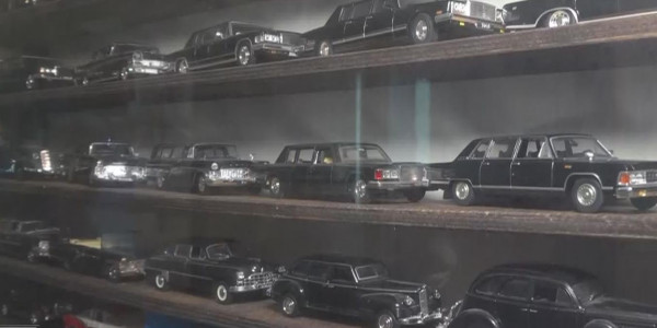 83 жастағы қария Кеңес Одағынан бастап автоөнеркәсіп өнімдерін жинаған