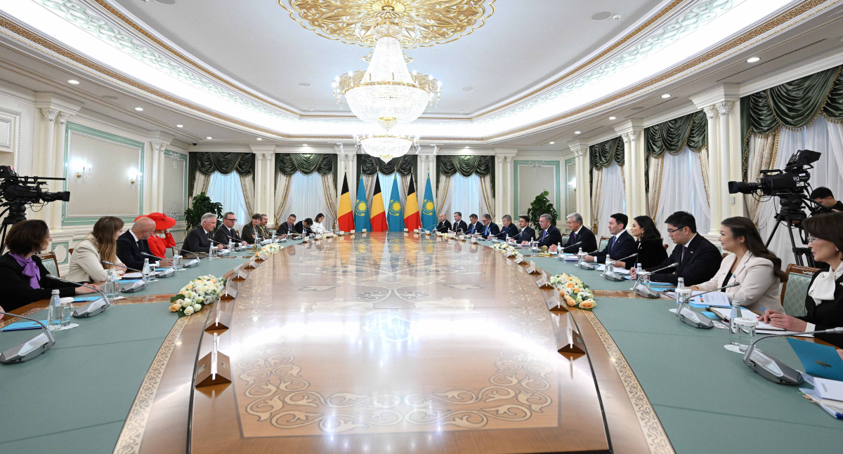 Қ. Тоқаев Бельгиялықтар Королімен және Патшайымымен кеңейтілген құрамда келіссөз жүргізді
