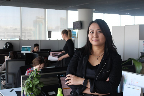 Телеканал &laquo;Хабар&raquo; снимает исторический фильм с Самал Еслямовой