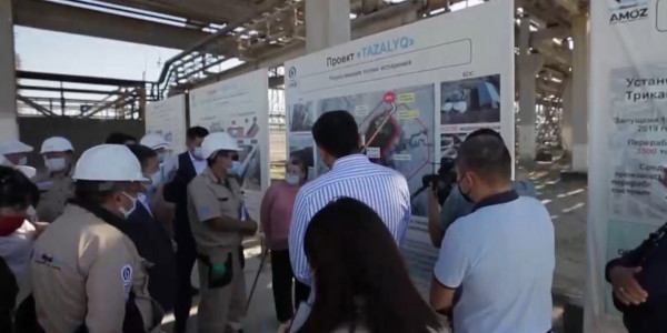 В Атырауской области успешно реализуется проект Tazalyq