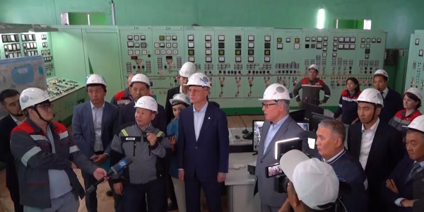 Роман Скляр посетил область Улытау с рабочим визитом