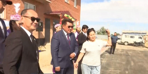 Қарағанды облысында 30 отбасы баспаналы болды