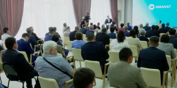 &laquo;Amanat&raquo; партиясының мүшелері референдумның маңыздылығын түсіндіру үшін СҚО-ға келді