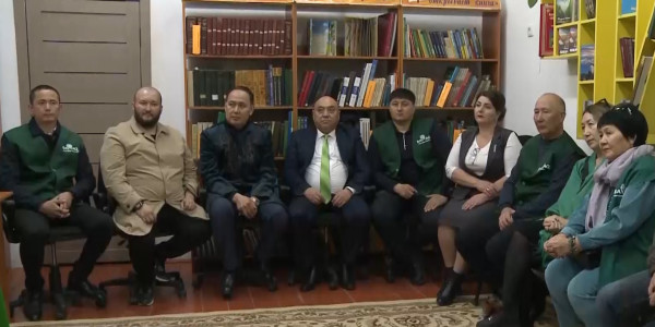 Представители партии &laquo;Байтак&raquo; провели встречи с населением в трех селах Тюлькубасского района