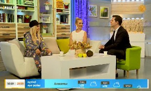 &laquo;Жаңа күн&raquo;. Гость: хореограф, судья проекта &laquo;Биле, Қазақстан!&raquo; Мария Колотун