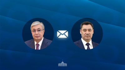 Касым-Жомарт Токаев направил телеграмму поздравления Президенту Кыргызстана