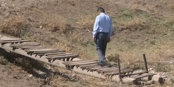 Кіші Шаян өзеніндегі су деңгейі төмендеп кетті