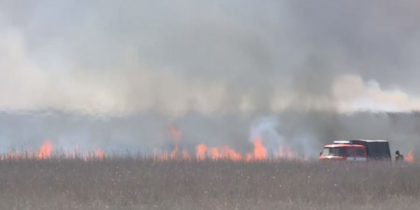 Атыраудағы өртті ауыздықтау қиынға соғып жатыр